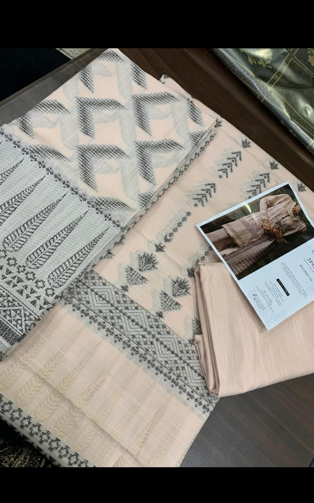 Khaddar 3pc by Salitex orignl
