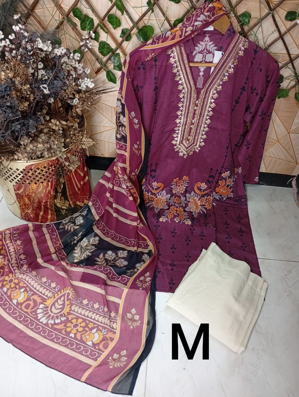 Lawn 3pc in Medium by So_kamal Original