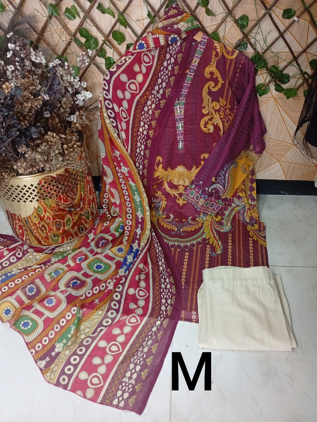 Lawn 3pc in Medium by So_kamal Original