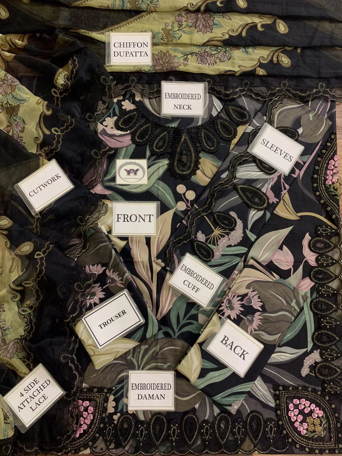 BAROQUE l LUXURY LAWN COLLECTION l 3 PIECE l UF 4090