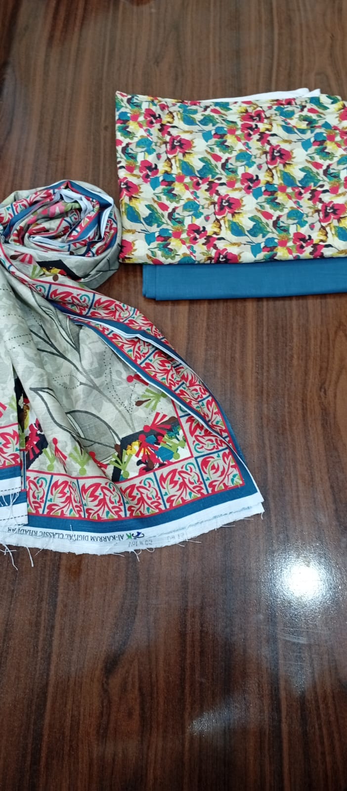 Khaddar 3pc printed permium quality