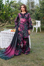 Iznik Lawn 3piece Unstitched Digital Printed Dress l UE-399