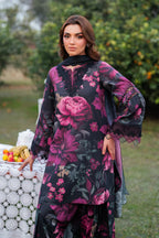 Iznik Lawn 3piece Unstitched Digital Printed Dress l UE-399