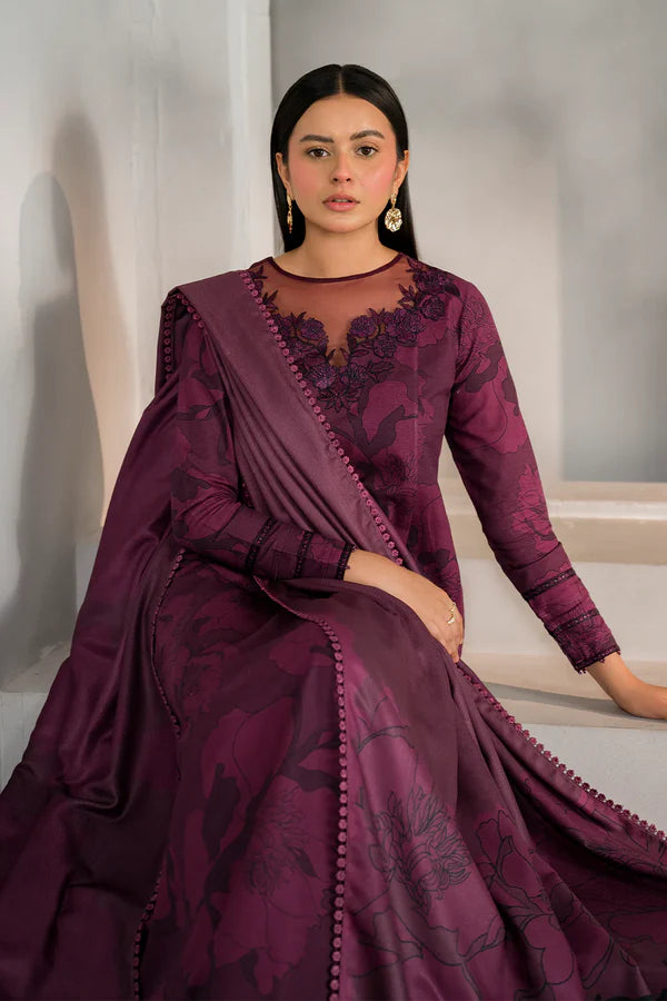 Iznik Luxury Embroidered Lawn Unstitched Collection UE -351