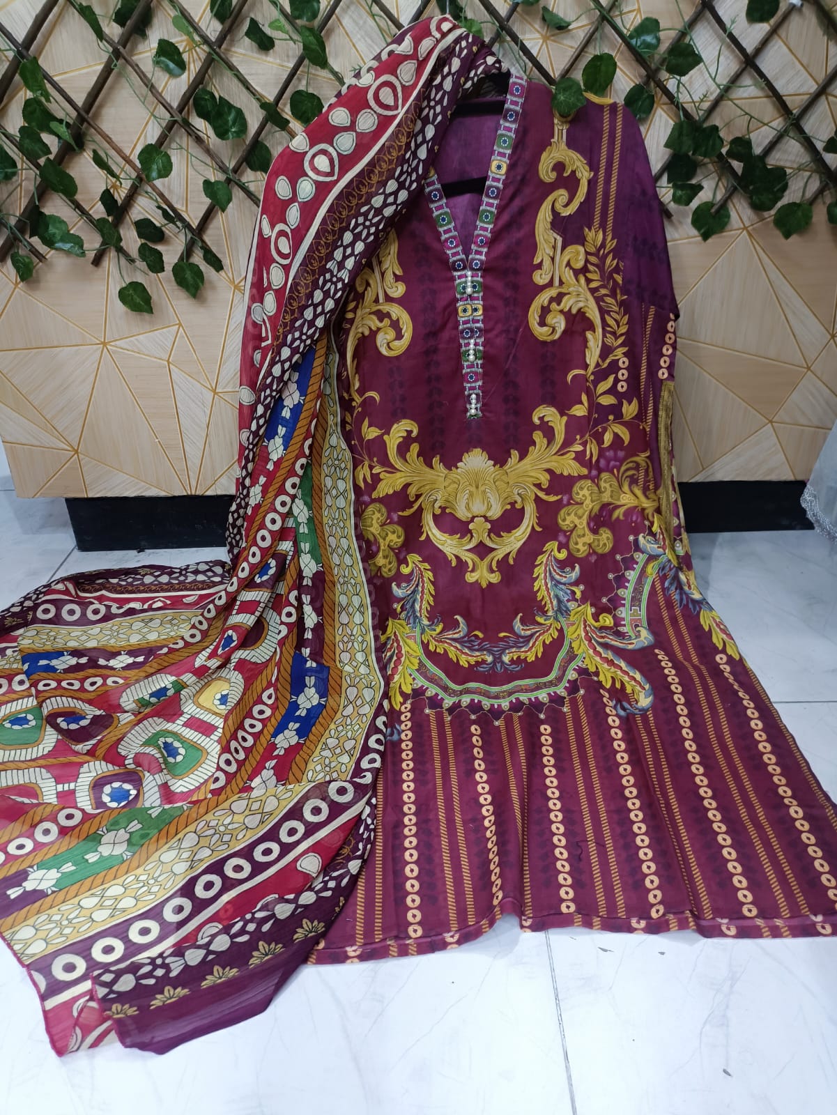 Stitched 2pc by So kamal original Lawn