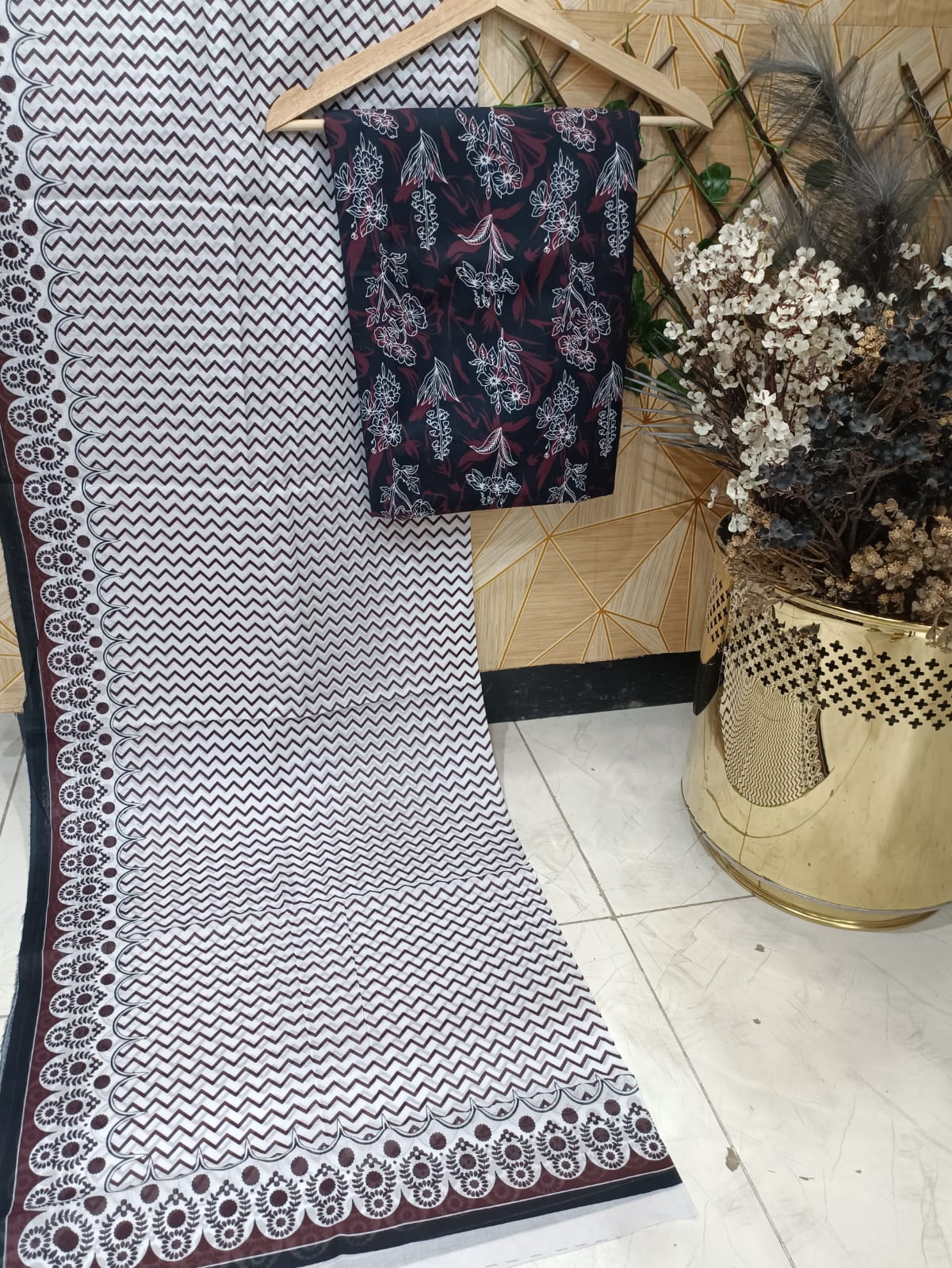 Cotton 3pc By AnabiaNoor Brand (mid season)