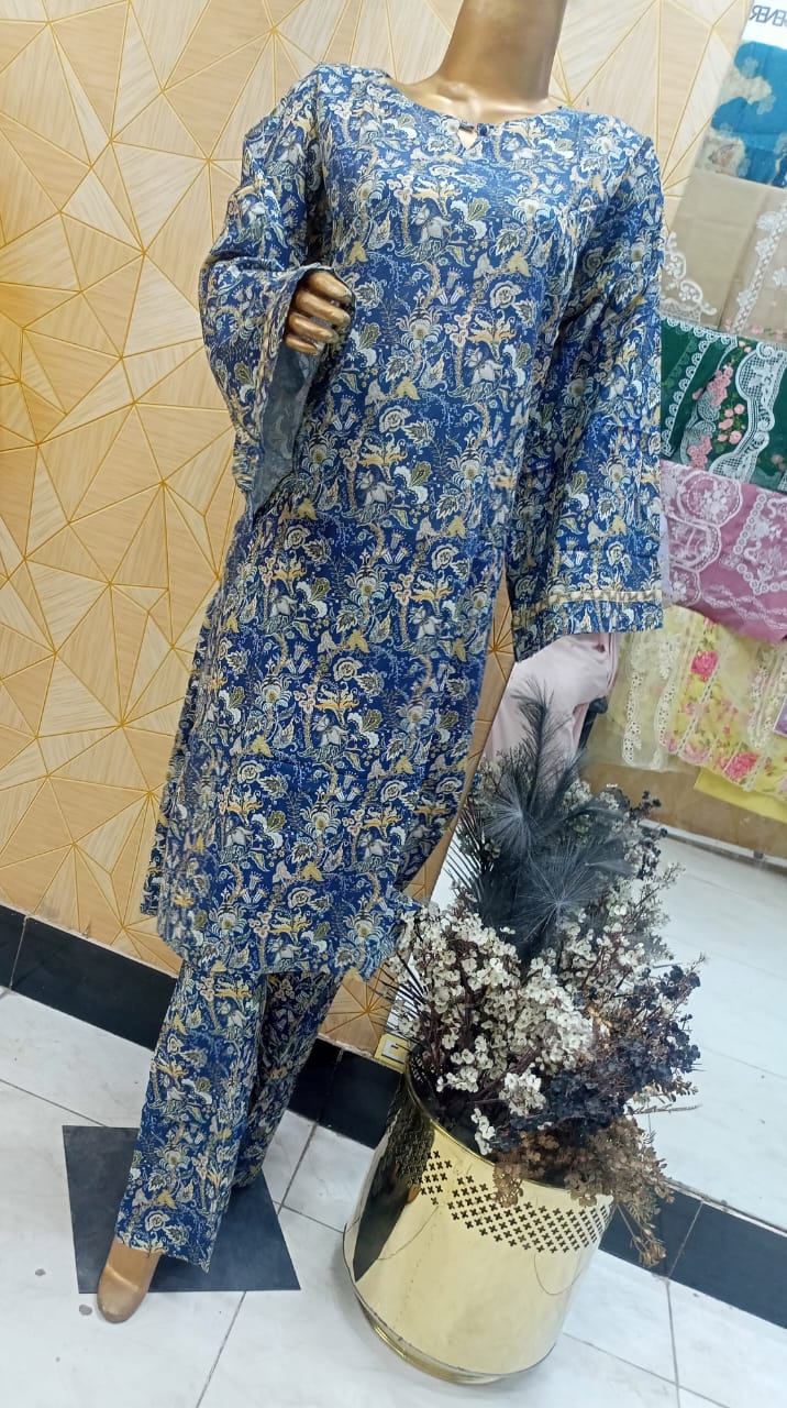 2Pc Khaddar By Waniya Brand (xxxL  )