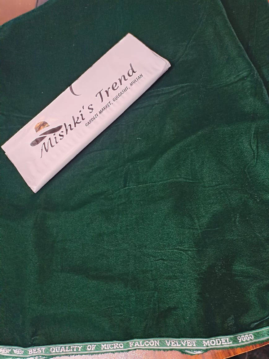 9000 micro velvet 2pc (botel green)