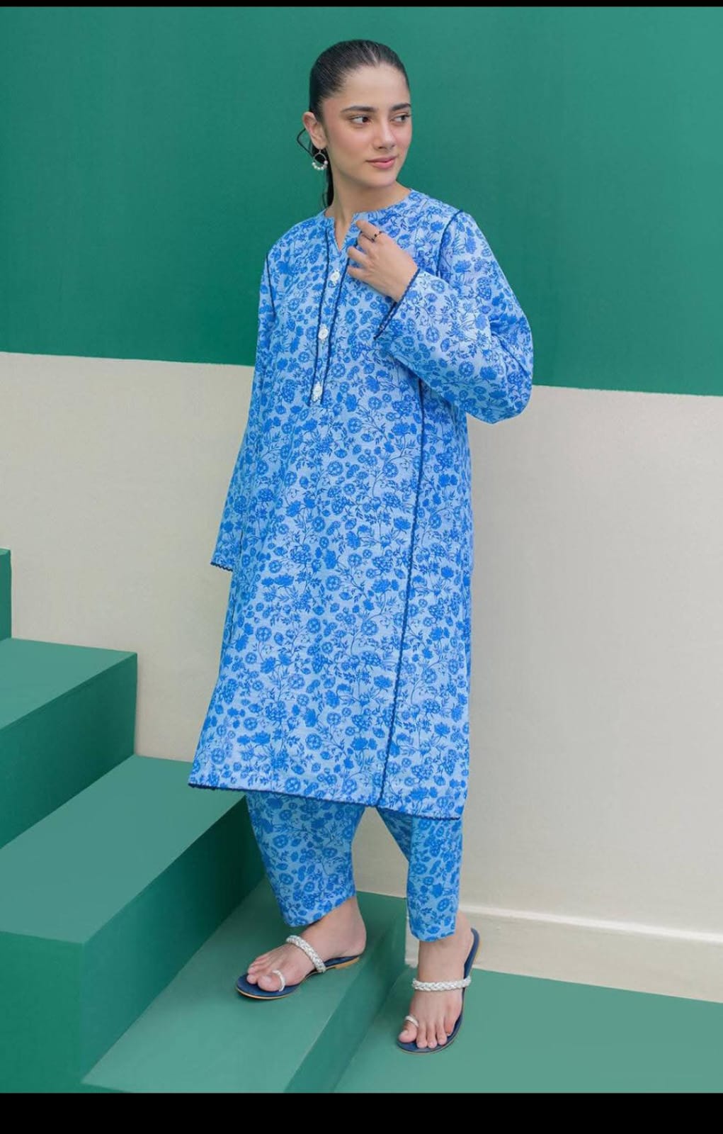 Zellbury Khaddar Cordset original available in medium
