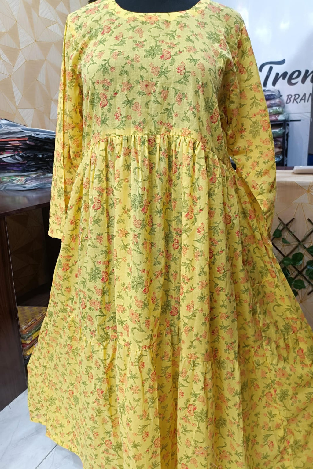 Tunic frocks by mishki's trend Fabric,branded lawn nd cotton